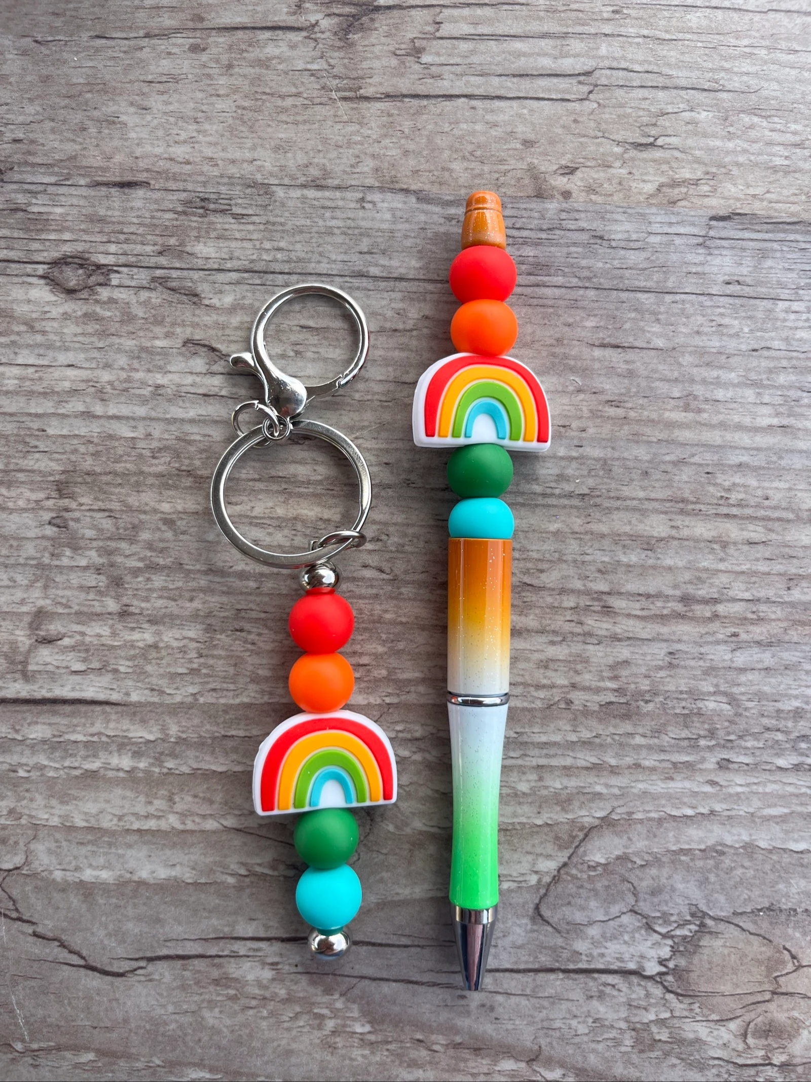 Stylo et porte clé 